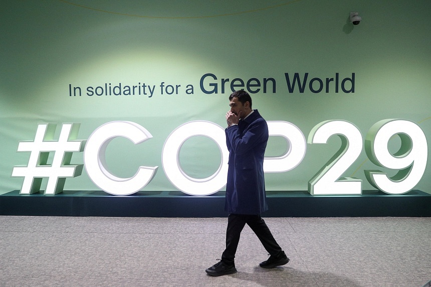 Nations far apart in COP29 climate finance talks