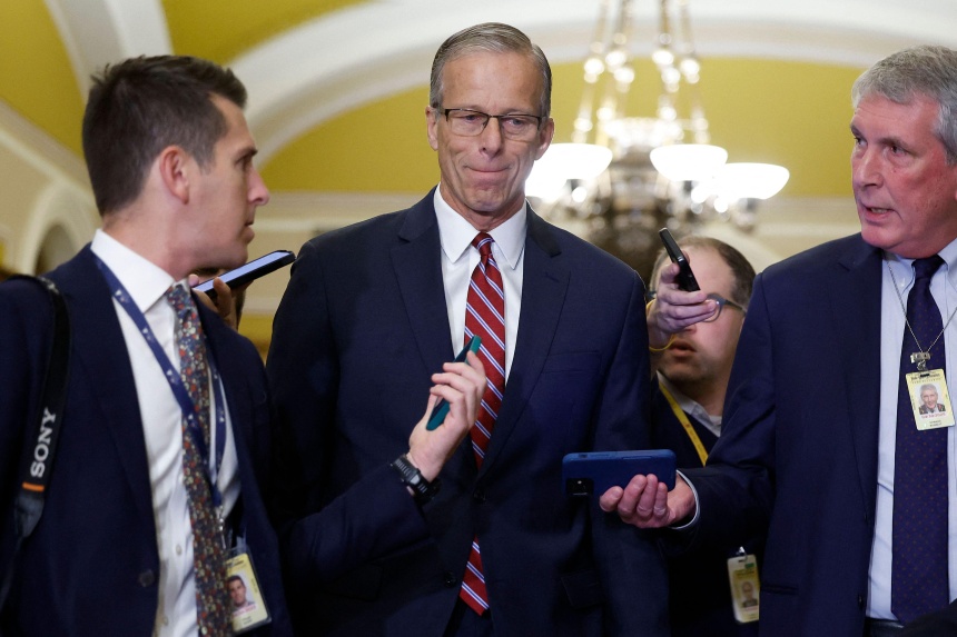 US Senate Republicans pick insider John Thune as their next leader