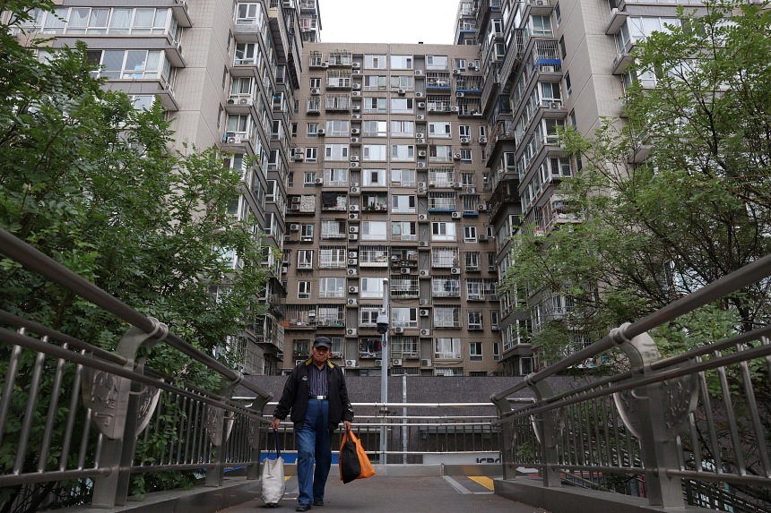 China home prices fall at slower pace after stimulus boost The Straits Times