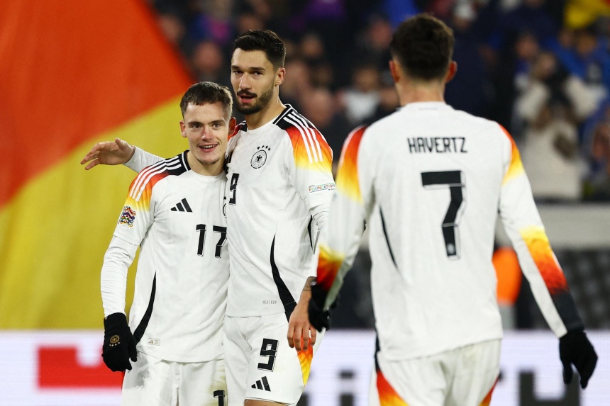 Germany pulverise Bosnia 7-0 to seal top spot in Nations League group | The  Straits Times