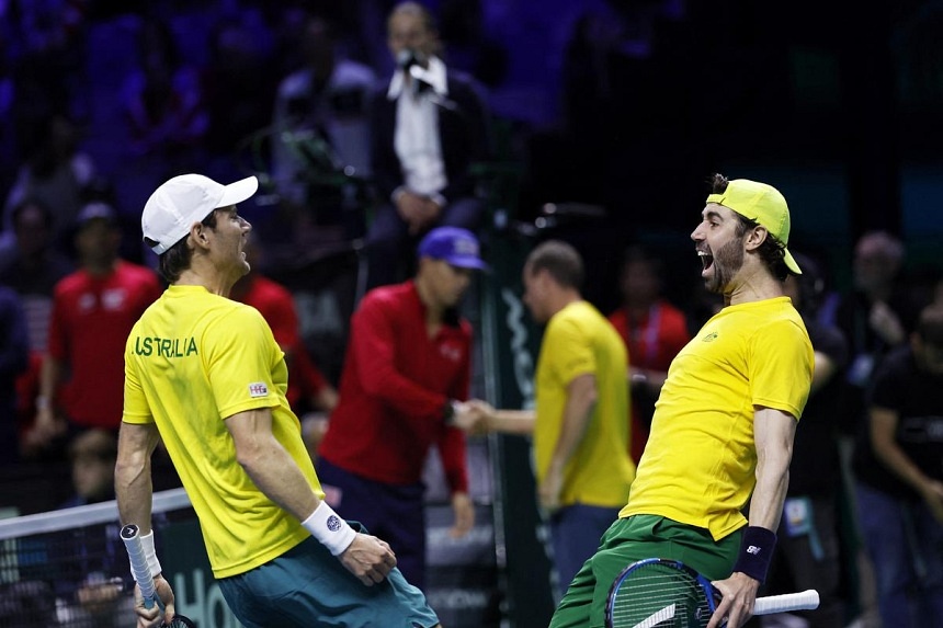 Australia edge out US to reach Davis Cup semi-finals, Sinner inspires Italy