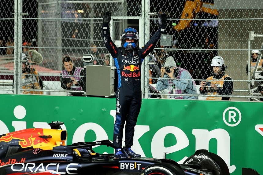 Max Verstappen takes his fourth straight F1 title in Las Vegas after