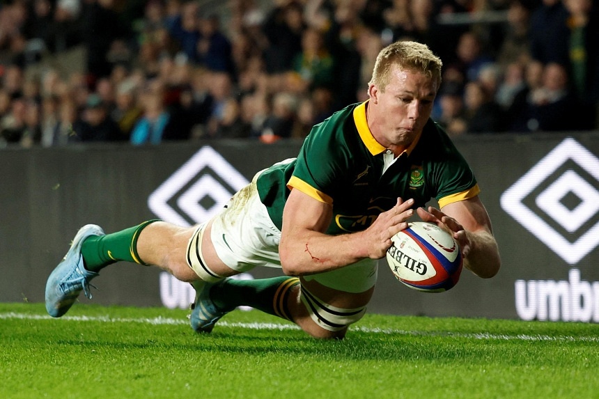 Springbok PieterSteph du Toit named rugby’s World Player of the Year