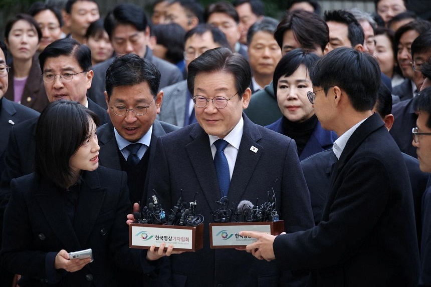 South Korean opposition leader cleared of forcing witness to commit perjury