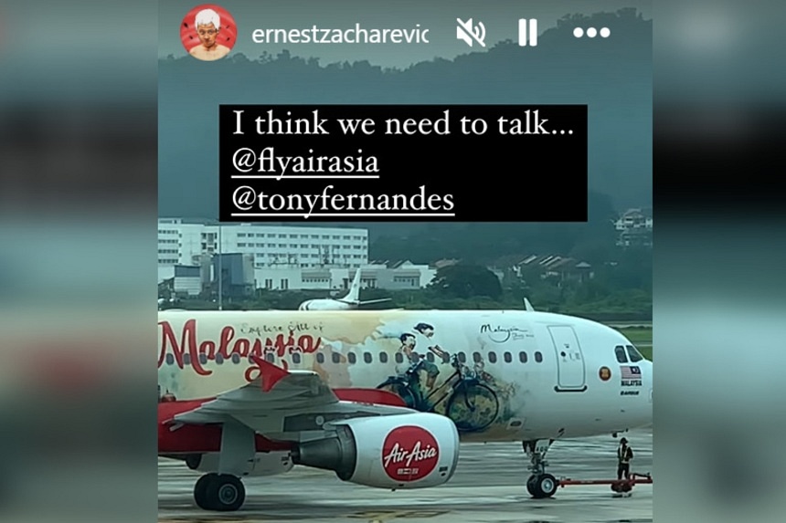 ‘We need to talk’: Artist surprised to see his iconic Penang mural artwork on AirAsia plane