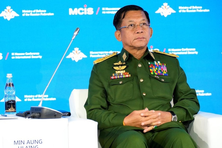 Myanmar junta chief Min Aung Hlaing faces ICC arrest warrant request