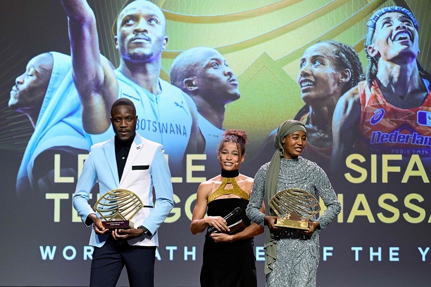 Olympic Champions Sifan Hassan And Letsile Tebogo Named ‘Athletes Of ...