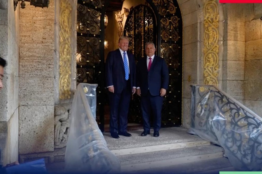 Hungary's Viktor Orban meets Trump, Musk at Mar-a-Lago