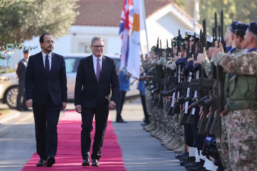 Britain's Starmer, Cyprus vow to boost ties