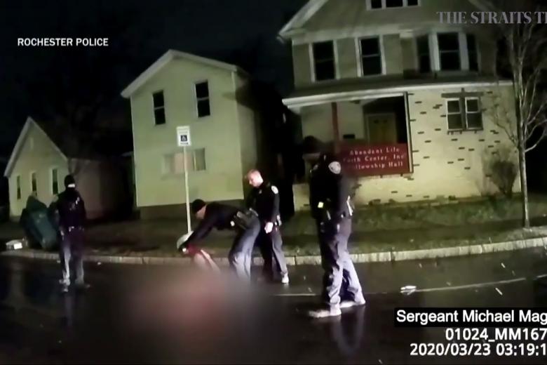 Seven police officers in Rochester, New York suspended after