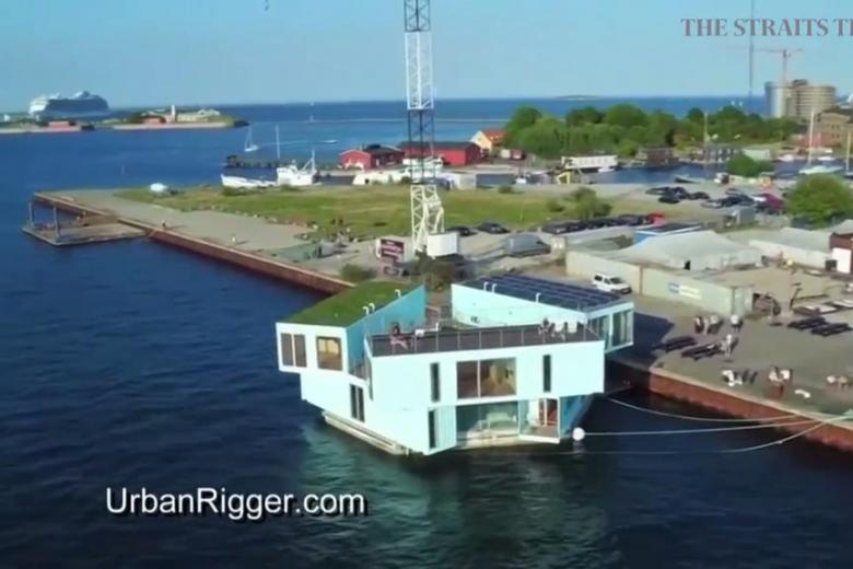 Affordable floating homes for students in Copenhagen The Straits Times