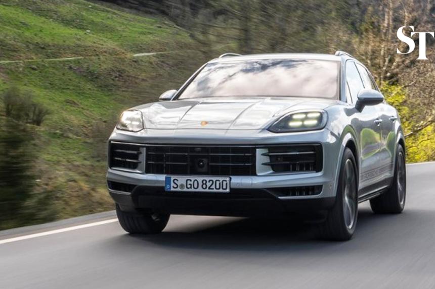 Car review Porsche Cayenne made spicier The Straits Times