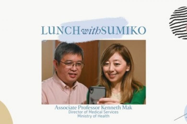 Déjeuner avec Sumiko : le combattant de la pandémie Kenneth Mak croit qu’il faut être M. accessible