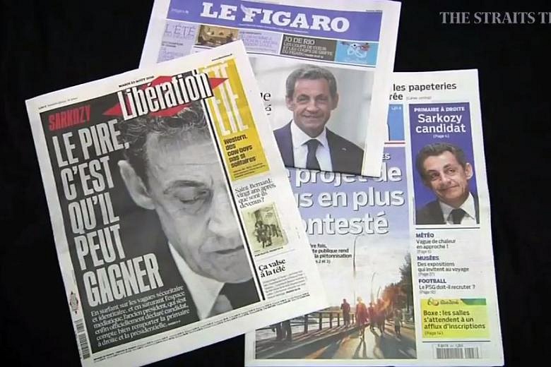 Former French President Nicolas Sarkozy Announces New Presidential Bid ...