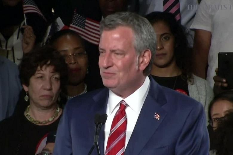 New York Mayor Bill De Blasio Wins Re-election In Widely Expected ...