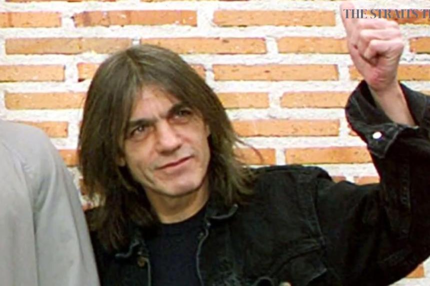 AC/DC guitarist Malcolm Young dies aged 64 | The Straits Times