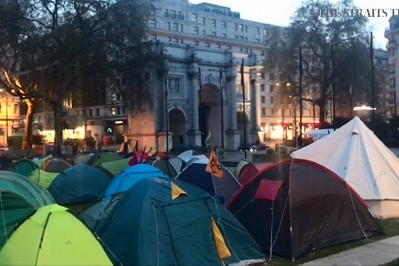 More Than 200 Arrested At London Climate Protests 