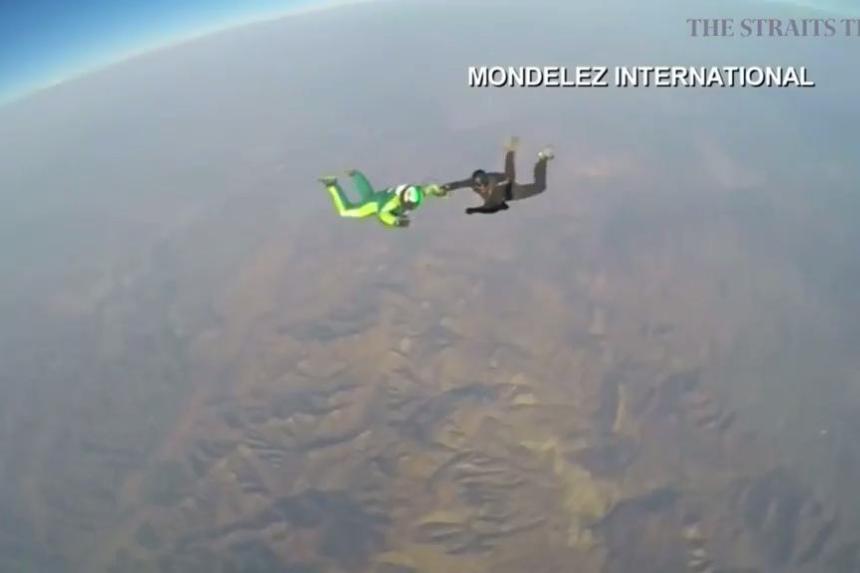 Skydiver jumps from plane without a parachute The Straits Times