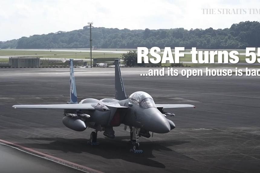 RSAF open house returns after 7 years; public can ballot for aircraft