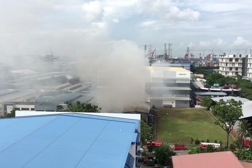 Fire breaks out in Pioneer warehouse