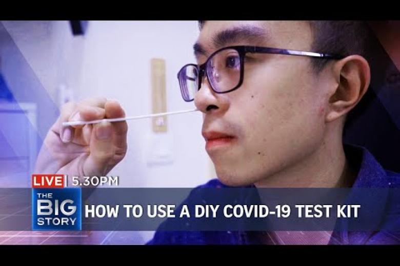 The Big Story: How to use a DIY Covid-19 test kit | The Straits Times