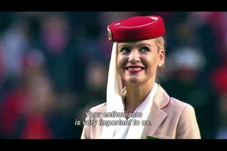 Football Emirates Airline's safety video for fans of Portugal club