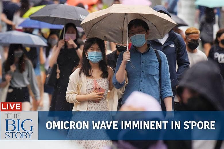 Kisah Besar: Gelombang Omicron sudah dekat, kasus sekarang mencapai 17% dari infeksi Covid-19 S’pore, kata Ong Ye Kung