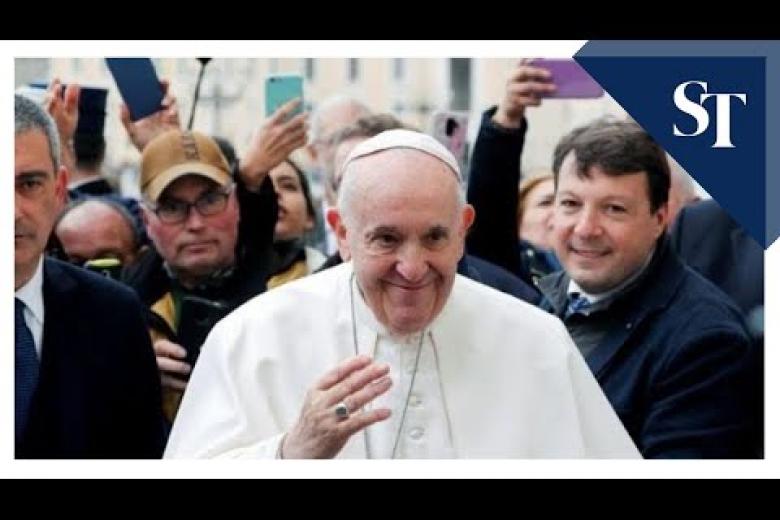 Vatican says Pope’s symptoms point to simple cold | The Straits Times