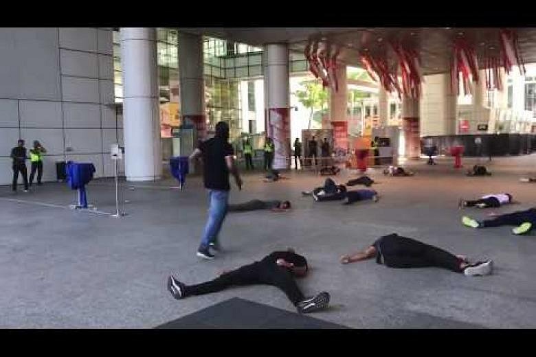 Police Take Down Armed Gunmen In Counter-terror Drill At National ...