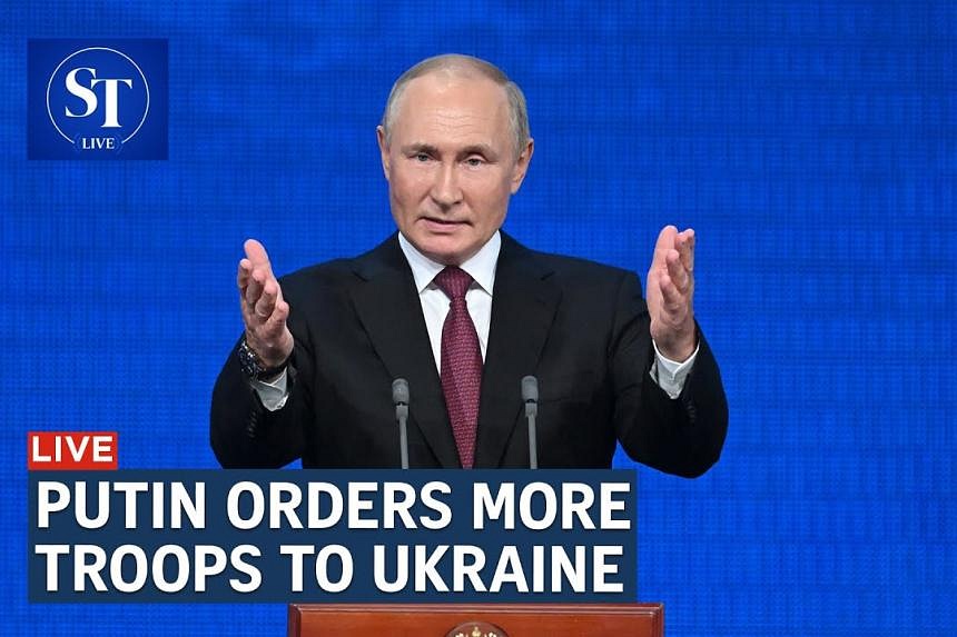 Putin Calls Up Reservists In Ukraine War, Warns West Over Nuclear ...