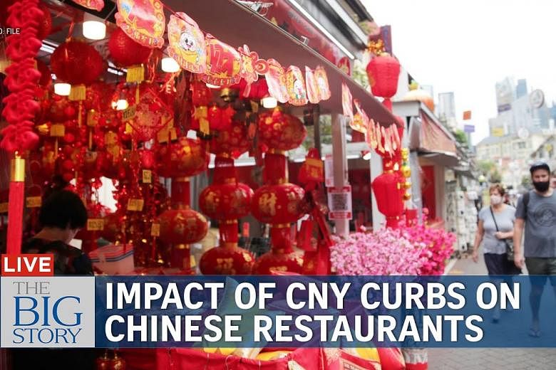 Kisah Besar: Bagaimana pembatasan Covid-19 S’pore selama Tahun Baru Imlek memengaruhi bisnis di restoran Cina?