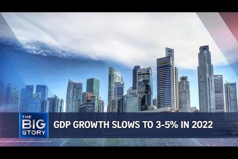 Singapore GDP Growth To Slow To 3-5% In 2022 After 7% Gain This Year ...