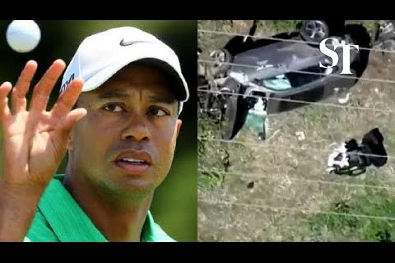 Golfer Tiger Woods Hospitalised With Multiple Injuries After Car