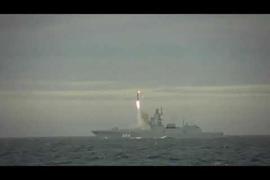 Russia shows off Zircon hypersonic cruise missile in test-launch at sea ...
