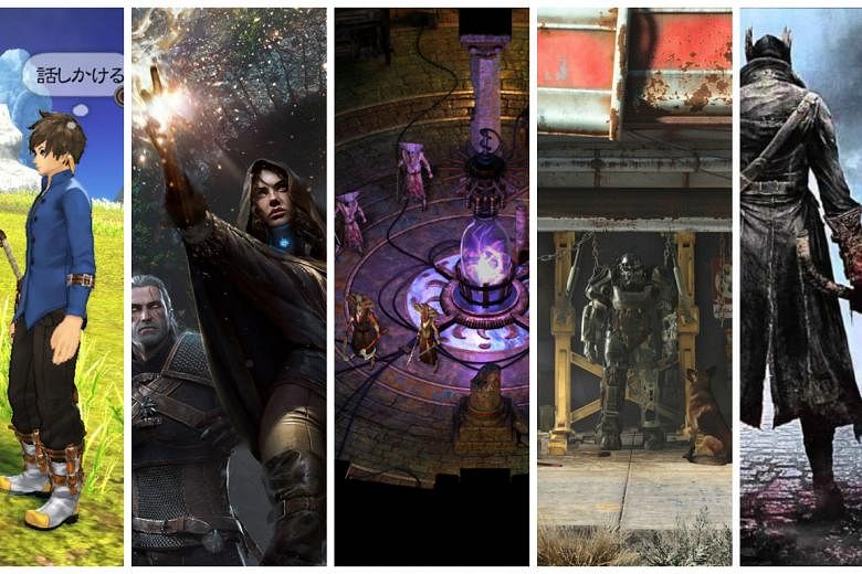 ST Digital Awards: Nominees for best role-playing game.