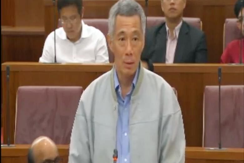 PM Lee does not think it is an entirely good idea to include political parties in the review committee.