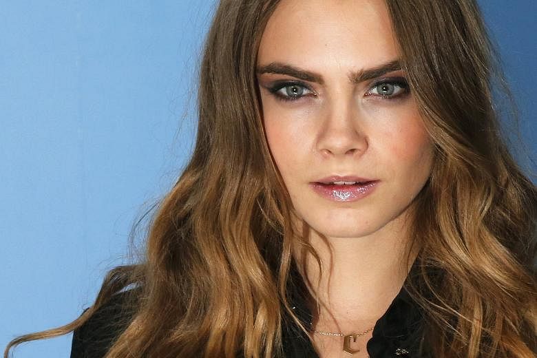 Only strong female roles or interesting characters will do for Cara Delevingne.