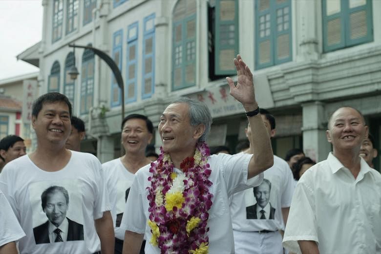 Lim Kay Tong plays Mr Lee Kuan Yew in 1965, but his speech scenes bear only a tenuous connection to the primary story.