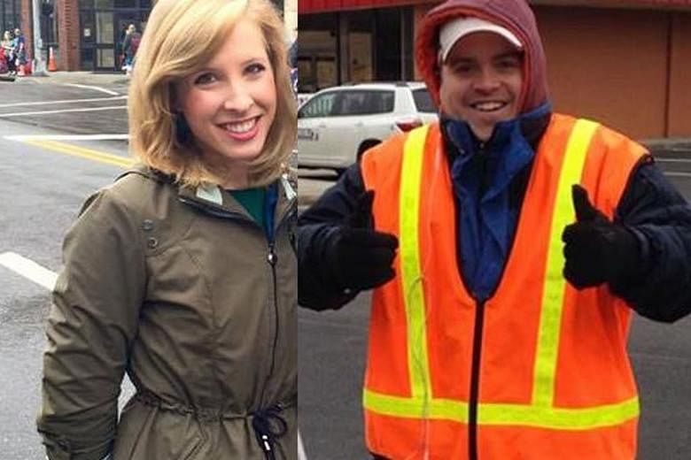 Reporter Alison Parker of WDBJ-TV in Roanoke, Virginia, was conducting an interview at Smith Mountain Lake during a live broadcast on Wednesday morning when she and cameraman Adam Ward were shot and killed.