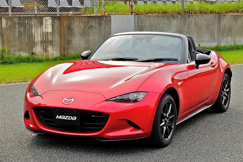 The fourth-generation MX-5 is fun to drive but comes with little boot space.