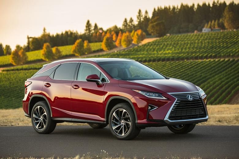 The new Lexus RX looks sportier yet retains its roomy interior.