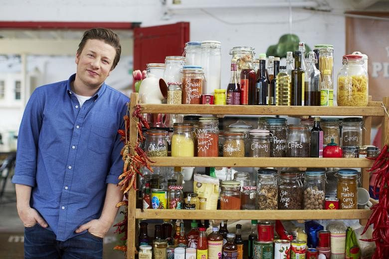 Jamie Oliver shows how to prepare hearty meals on a shoestring budget.