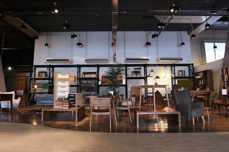 Mountain Living (above) is a new concept store by Mountain Teak.