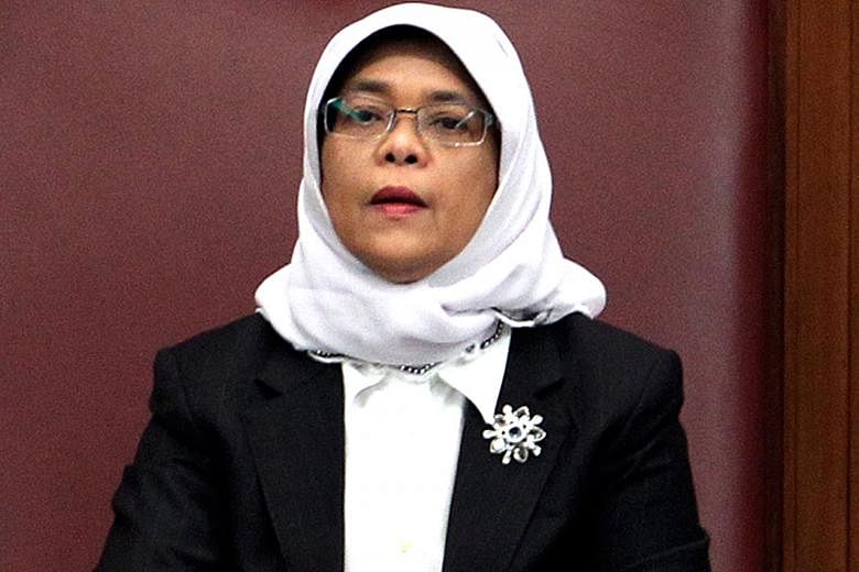 Madam Halimah said she was grateful for the chance to preside again over "robust debates'' in the House.