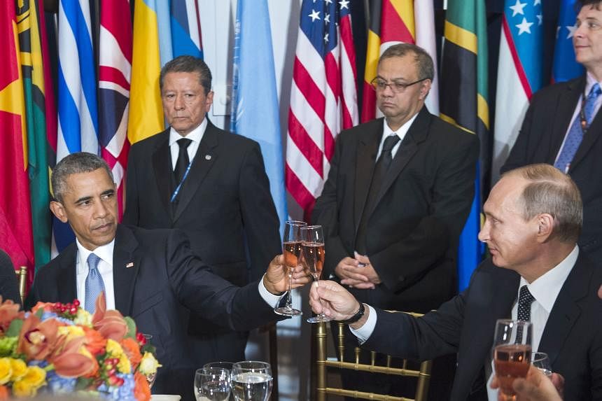 There was no mistaking the chilly vibes between US President Barack Obama and his Russian counterpart Vladimir Putin when they met on the sidelines of the UN General Assembly in New York on Monday. Stony-faced expressions said it all, whether they we