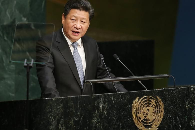 Mr Xi stressed that China did not intend to be an expansionist hegemonic power.