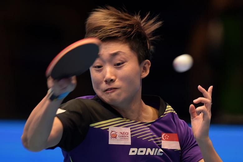 Feng Tianwei lost in the semi-finals but her performance in the tournament drew praise from coach Jing Junhong. Despite being hobbled by a back injury, she was the only non-Chinese in the final four.