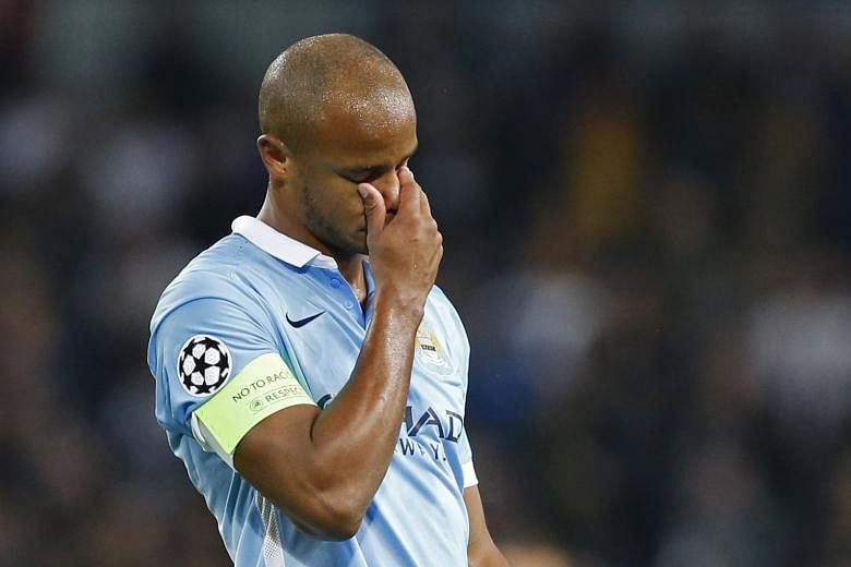 Vincent Kompany, who limped out of a Champions League tie against Juventus, has suffered calf woes in the last few years.