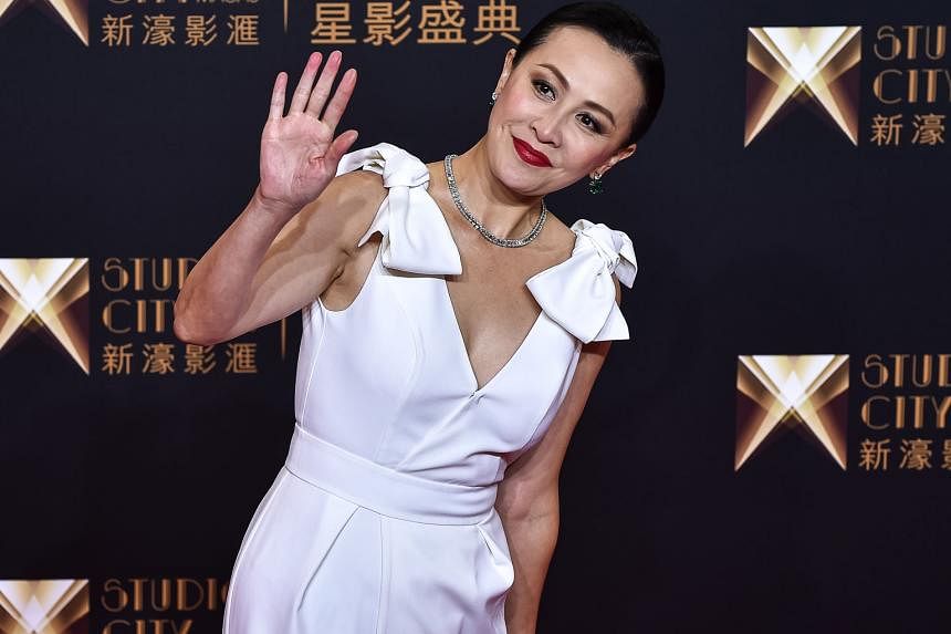 Hong Kong actress Carina Lau was also at the casino resort's opening.