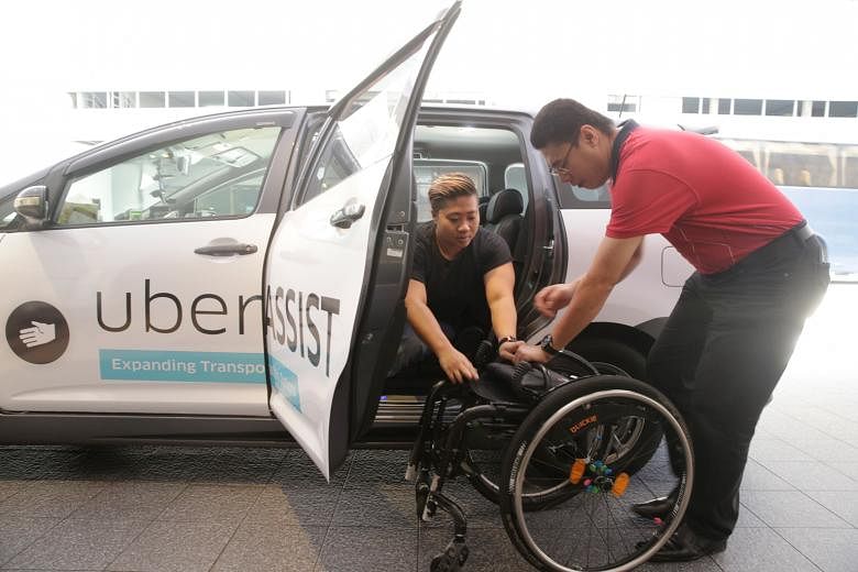 Ride-booking app Uber launched a new uberAssist option yesterday to provide extra help for the elderly and people with disabilities. When a car is needed, uberAssist alerts a pool of about 50 drivers who had been trained to help people of various dis